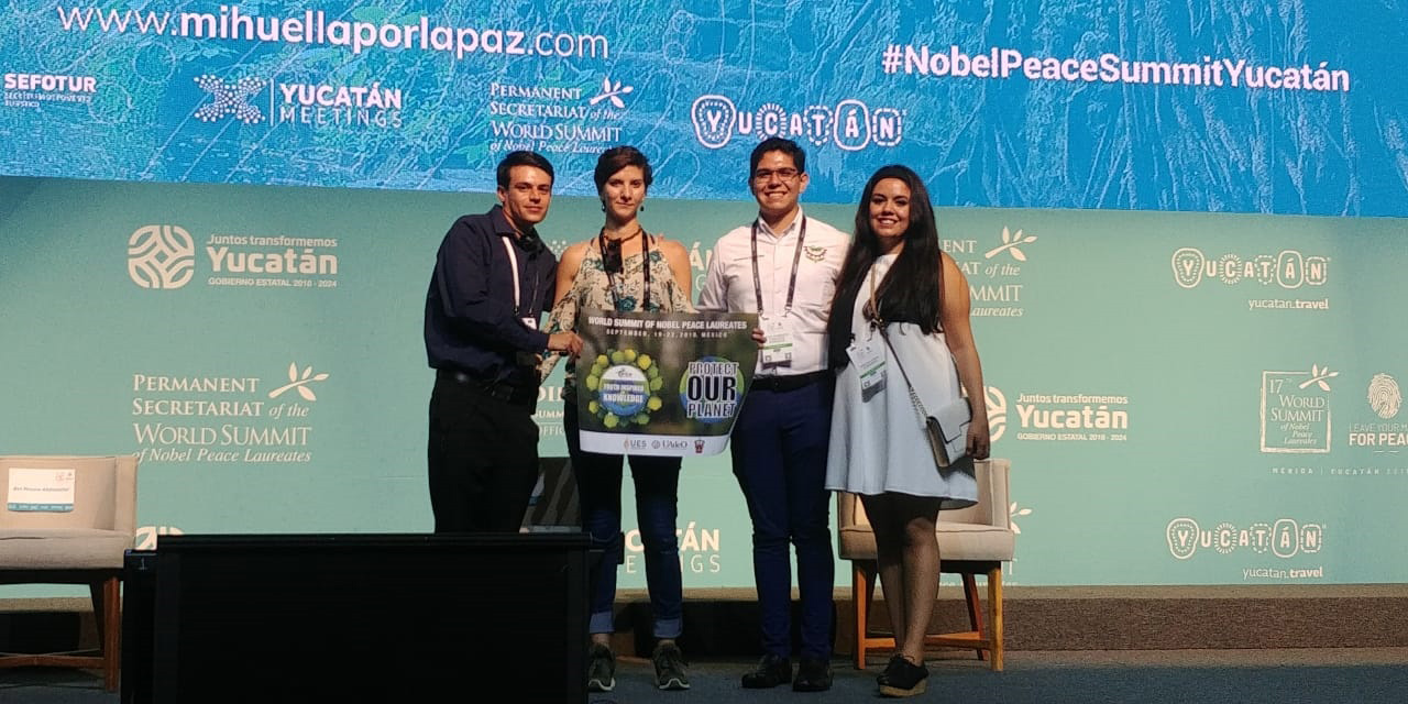 3. The POP Movement with Lorena López a researcher from Guadalajara, México, who will implement POP in her school, at the World Summit of Nobel Laureates, Yucatan Sep 19-22, 2019