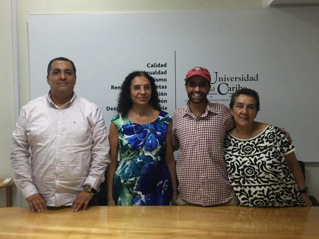 Meeting with the Rector of Universidad del UniCaribe, Cancun
