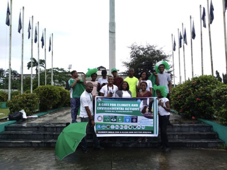 Climate Walk in Cross River State, Nigeria on Oct 1, 2019