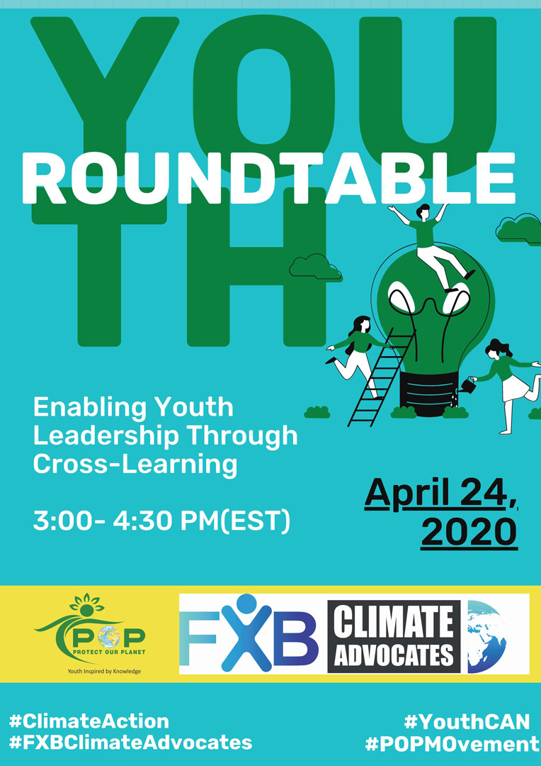 POP – FXB USA Climate Advocate Youth Round Table