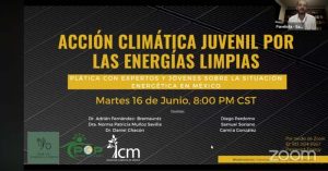Youth Climate Action for Clean Energy: A panel of youth and experts in México