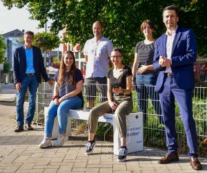 POP Germany installs another solar bench in Neukirchen-Vluyn