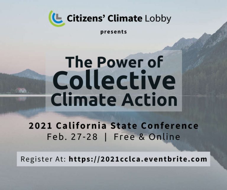 The Power of Collective Climate Action Caroline Sandberg speaks at 2021 Citizens’ Climate Lobby Conference