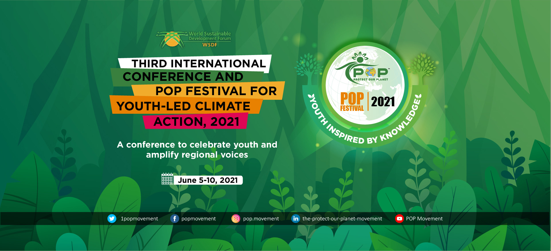 Third International Conference and POP Festival For Youth-Led Climate Action