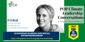 Leadership in Media and Social Entrepreneurship - Conversation with Peta Milan