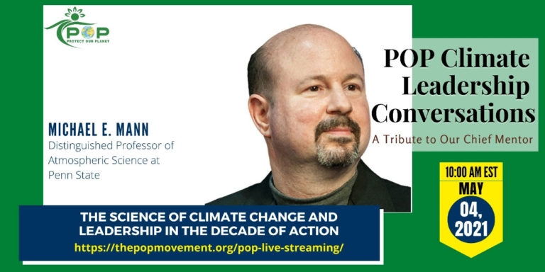 The science of climate change and leadership in the decade of action with Prof. Michael Mann