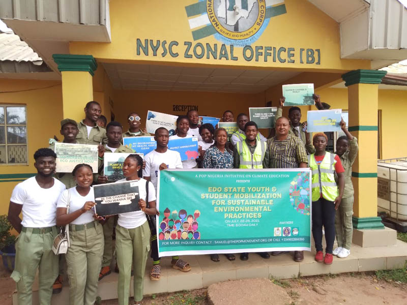 At NYSC Zonal office