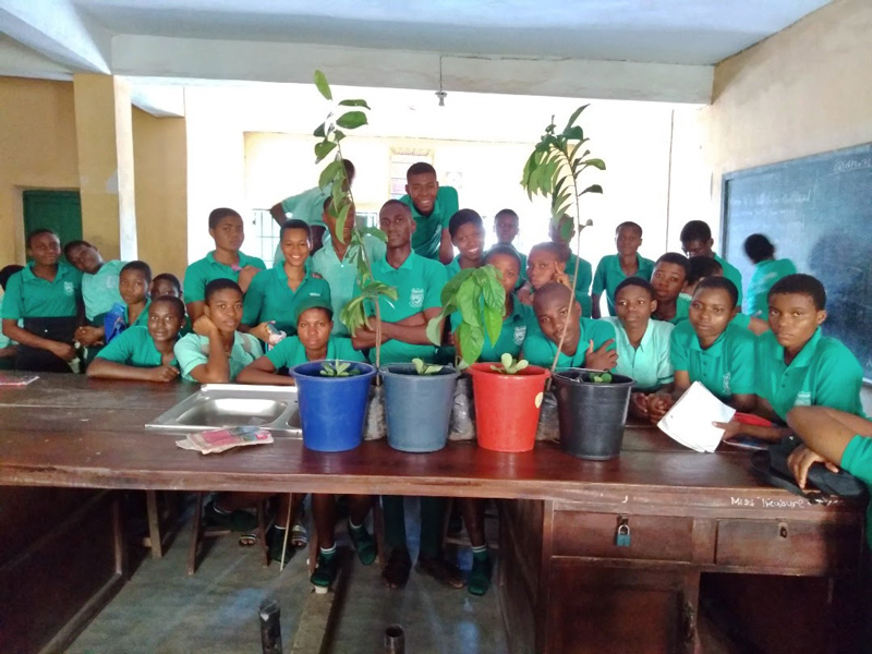 Climate education project in Nnewichi, Anambra