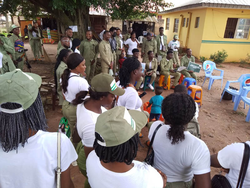 Session with NYSC in Benin
