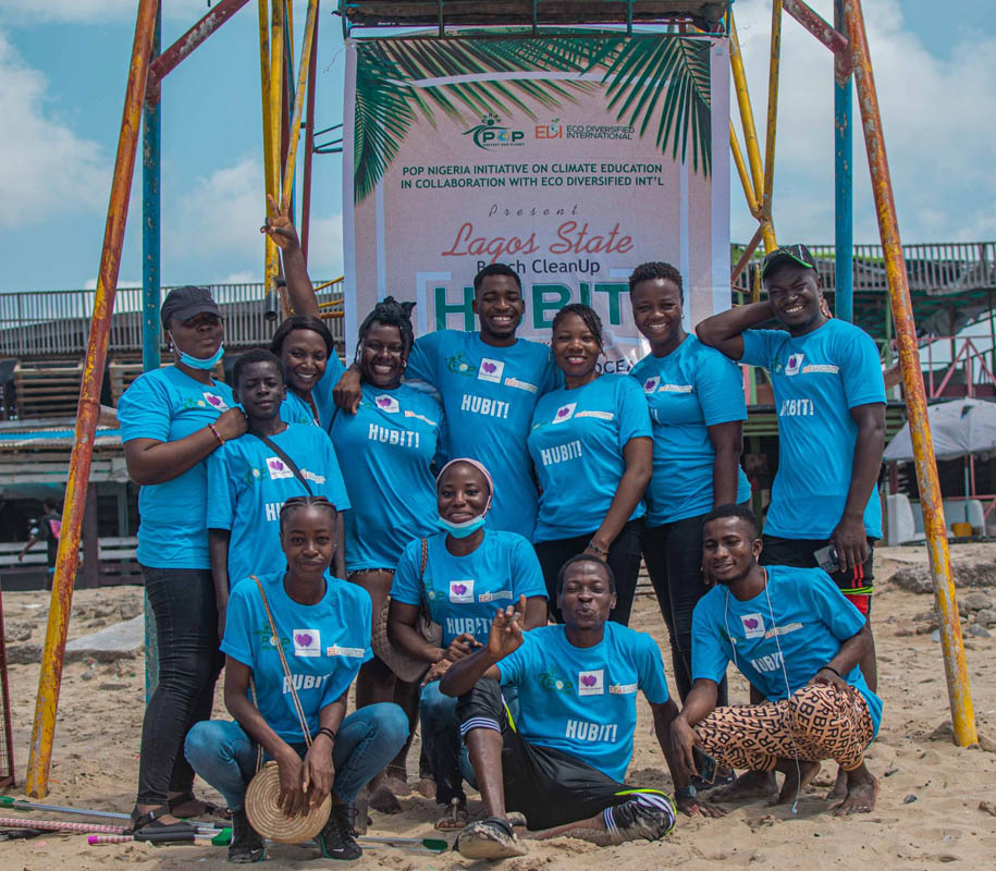 The HUBIT Initiative and Beach Cleanup in Lagos State