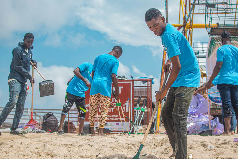 The HUBIT Initiative and Beach Cleanup in Lagos State
