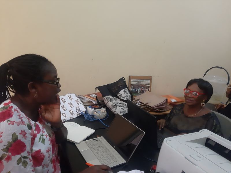 21 June- Interviews with librarians, Ngozi Osadebe, Nigeria