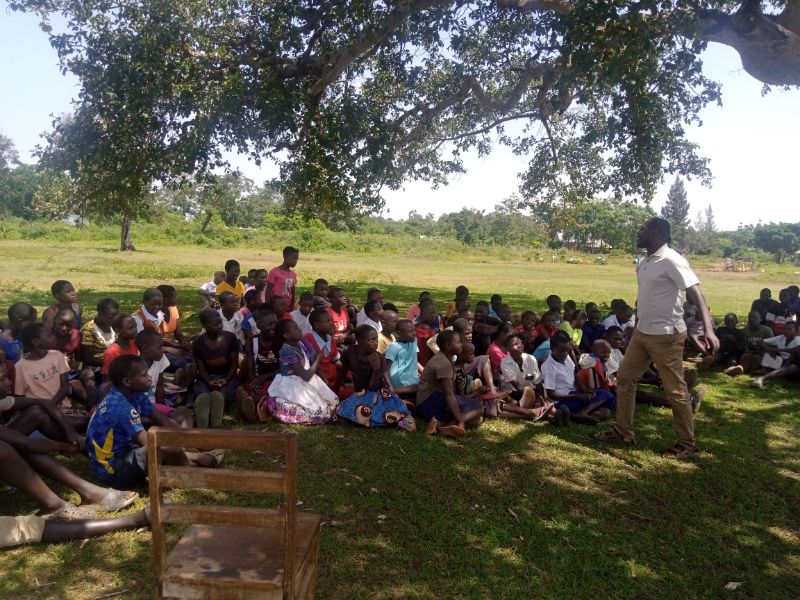 28 June - Sensitization campaign, Otaget Caleb, Uganda