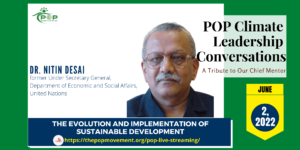 The evolution and implementation of sustainable development with Dr. Nitin Desai