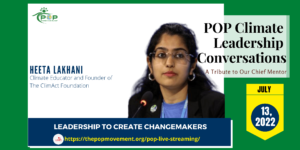 Leadership to create changemakers with Ms. Heeta Lakhani