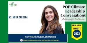 Activismo juvenil en México with Ms. Nora Cabrera