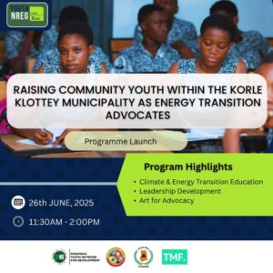Raising Community Youth within the Korle Klottey Municipality as Energy Transition Advocates