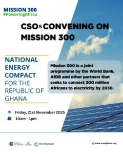 CSOs Convening on Mission 300
