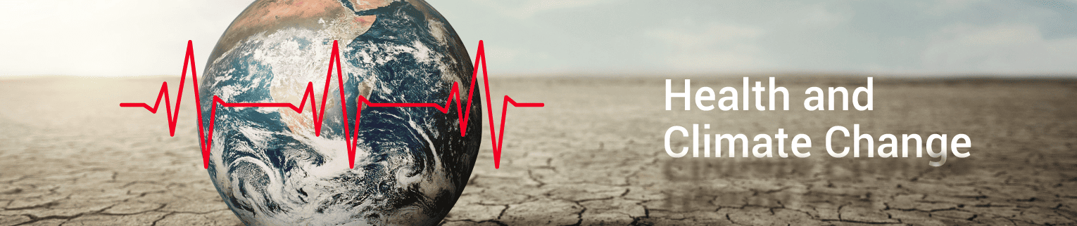Health and climate banner